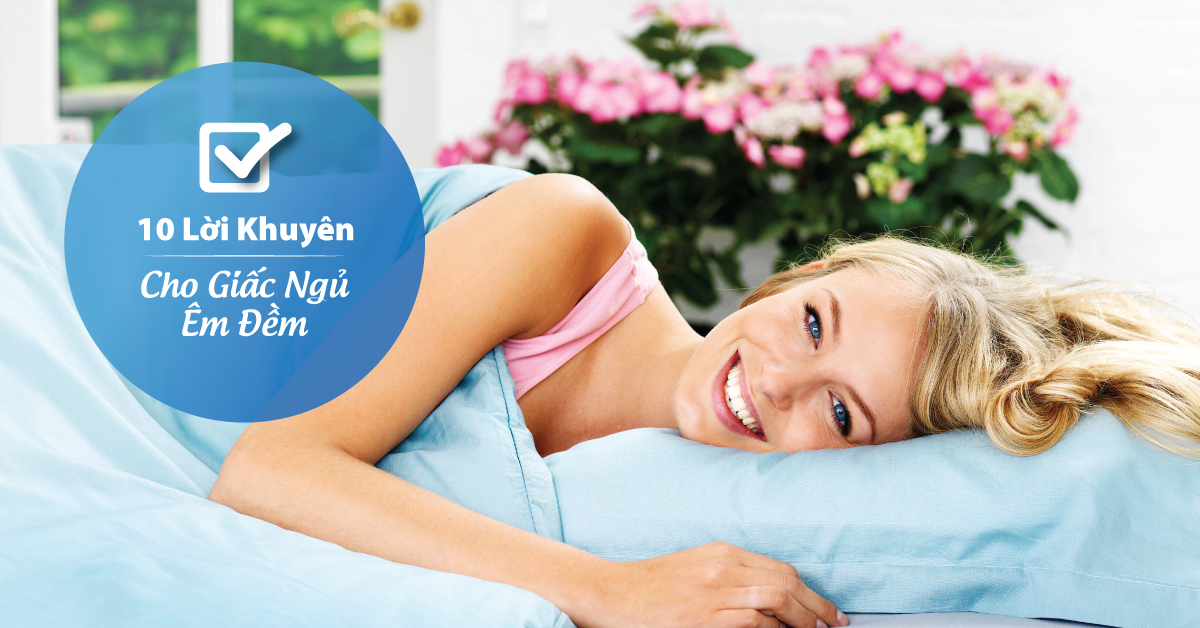 10 TIPS FOR A BETTER SLEEP