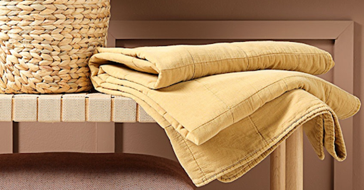 Chăn chần êm ái, thoải mái mang đến cho bạn giấc ngủ ngon
