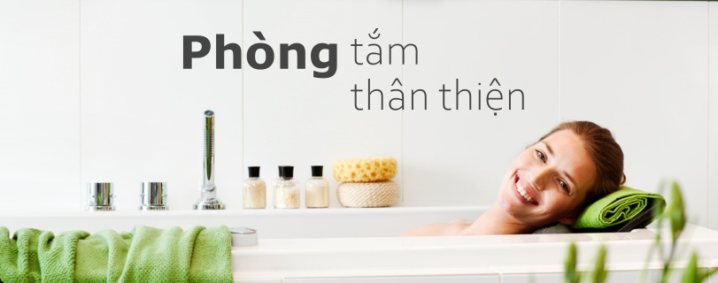 “6 nên- 8 không” giúp tăng điểm thân thiện cho phòng tắm tại gia