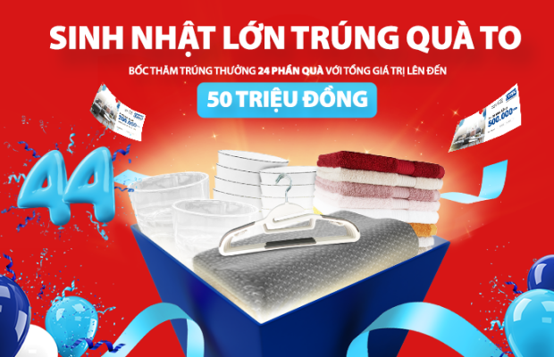 Chương trình: SINH NHẬT LỚN - TRÚNG QUÀ TO