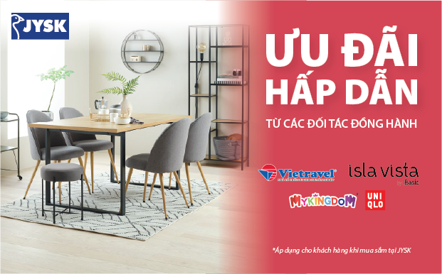 ƯU ĐÃI HẤP DẪN TỪ CÁC ĐỐI TÁC ĐỒNG HÀNH