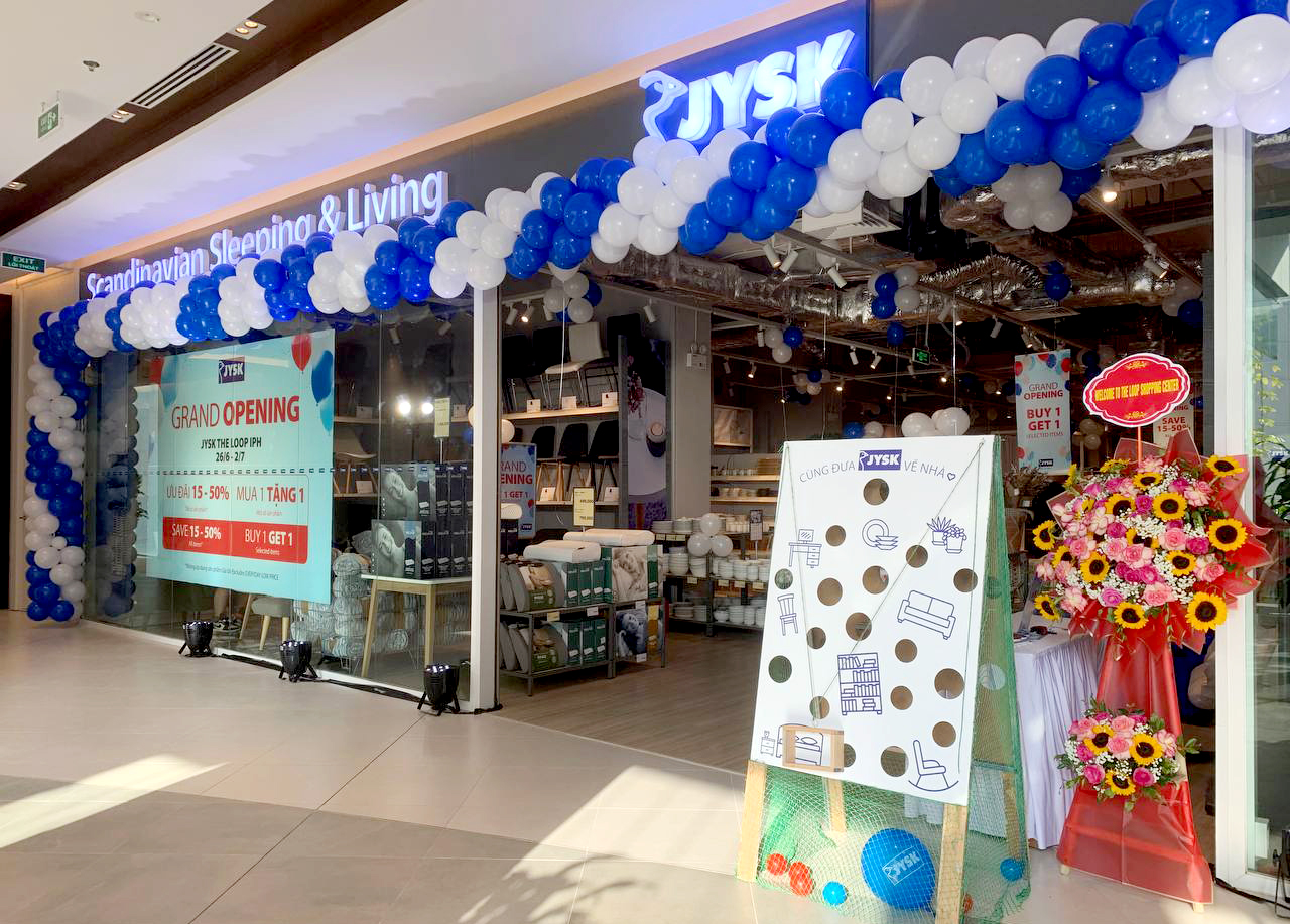 Khám phá bên trong JYSK The Loop IPH vừa khai trương