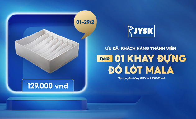 JYSK dành tặng món quà tri ân khách hàng thành viên, Tết thêm trọn vẹn