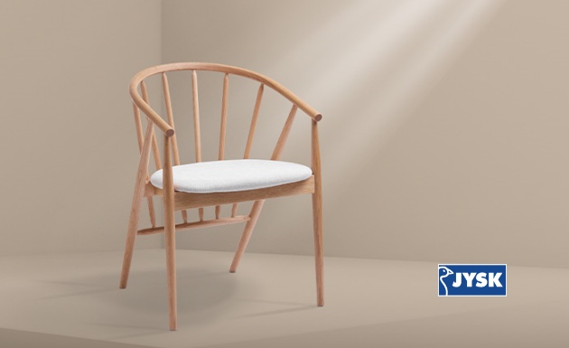 Ghế ăn ARNBORG: Nét đẹp tinh tế từ gỗ sồi và thiết kế Scandinavian