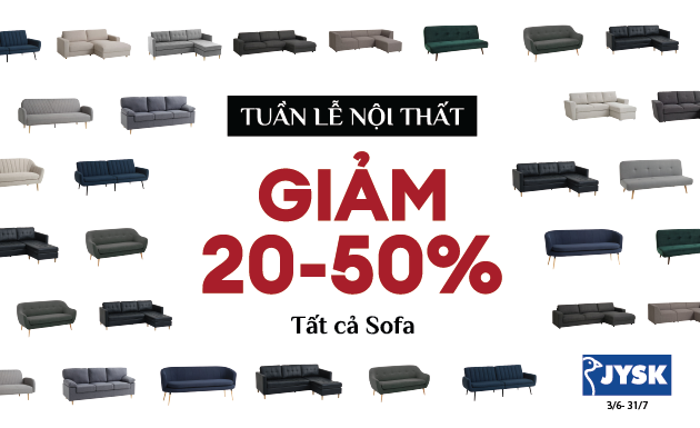 Tận hưởng Summer sale cùng JYSK